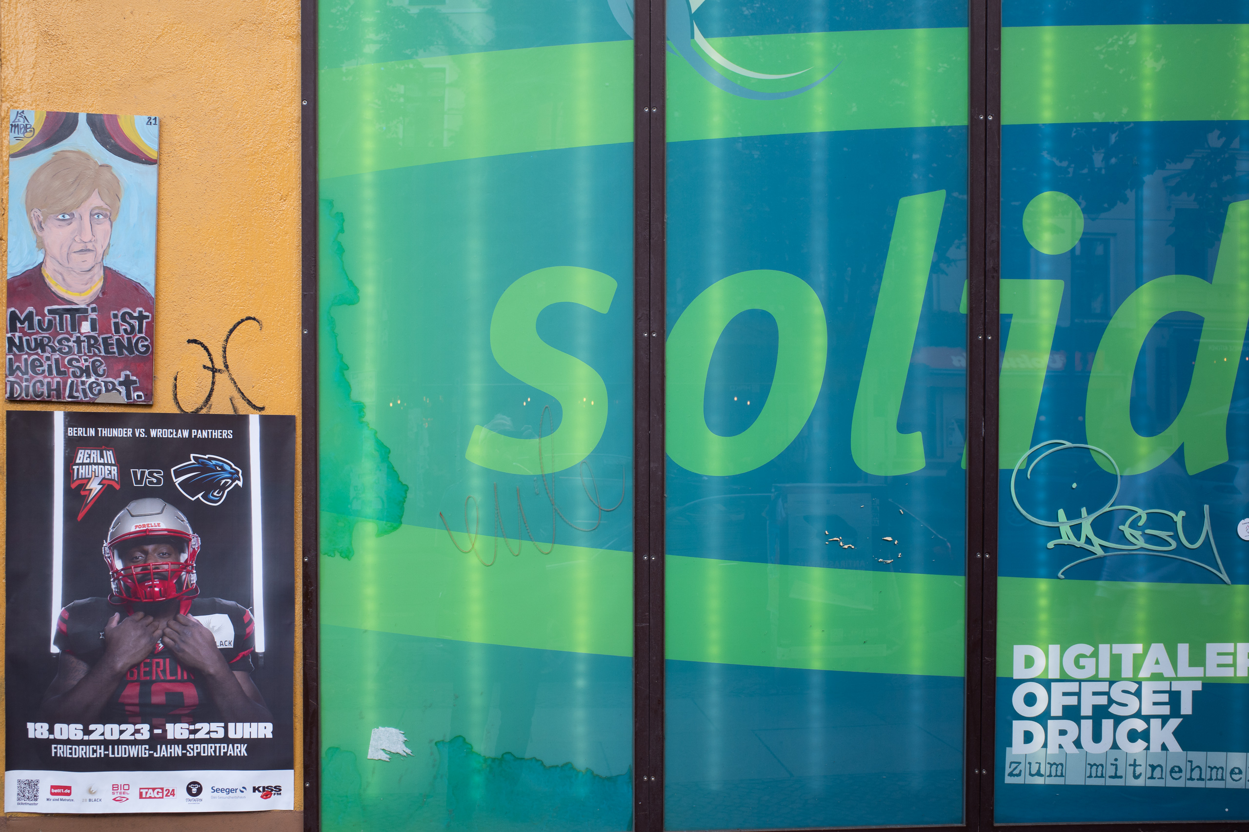 Letzter Blick auf die Hauptstadt